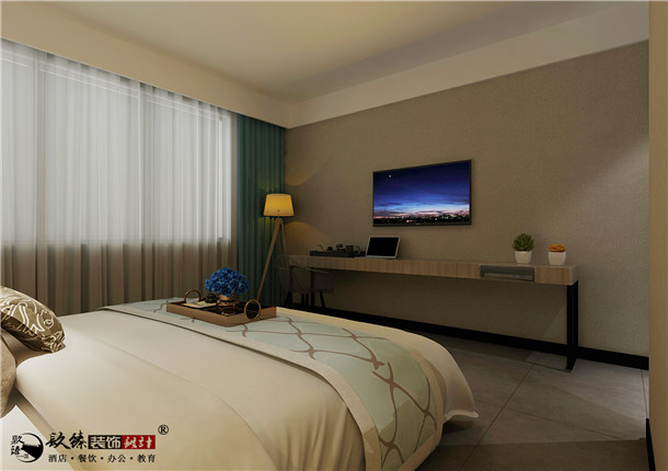 定边白云酒店装修设计|在有限的空间中创造出完美的功能，高雅、典雅的风格，极富个性和舒适的环境。