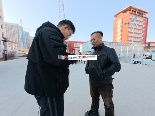 定边设计装修公司|定边某中医馆设计装修改造现场沟通